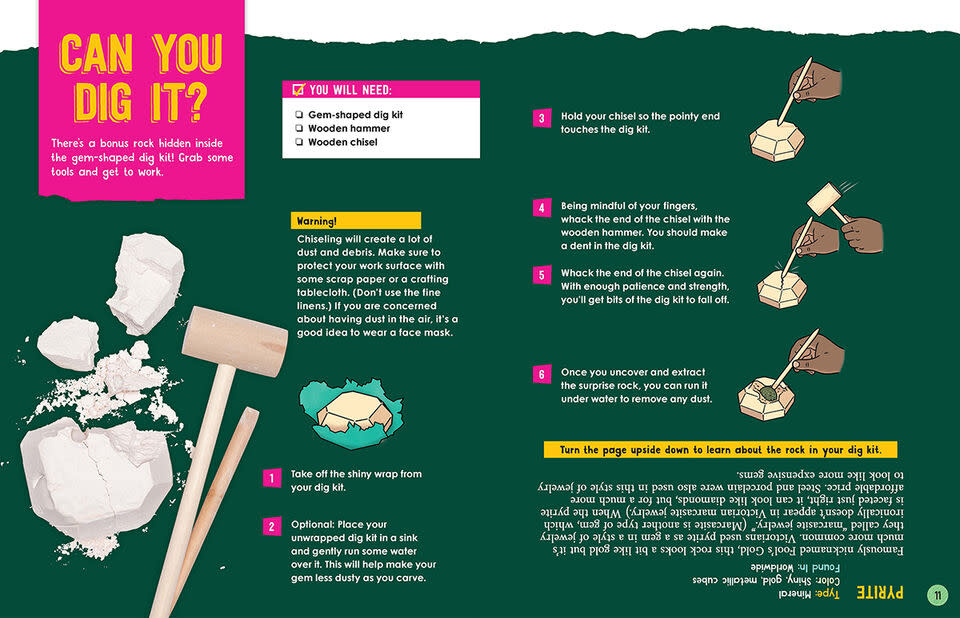 Klutz Klutz Ultimate Gemstone & Dig Kit