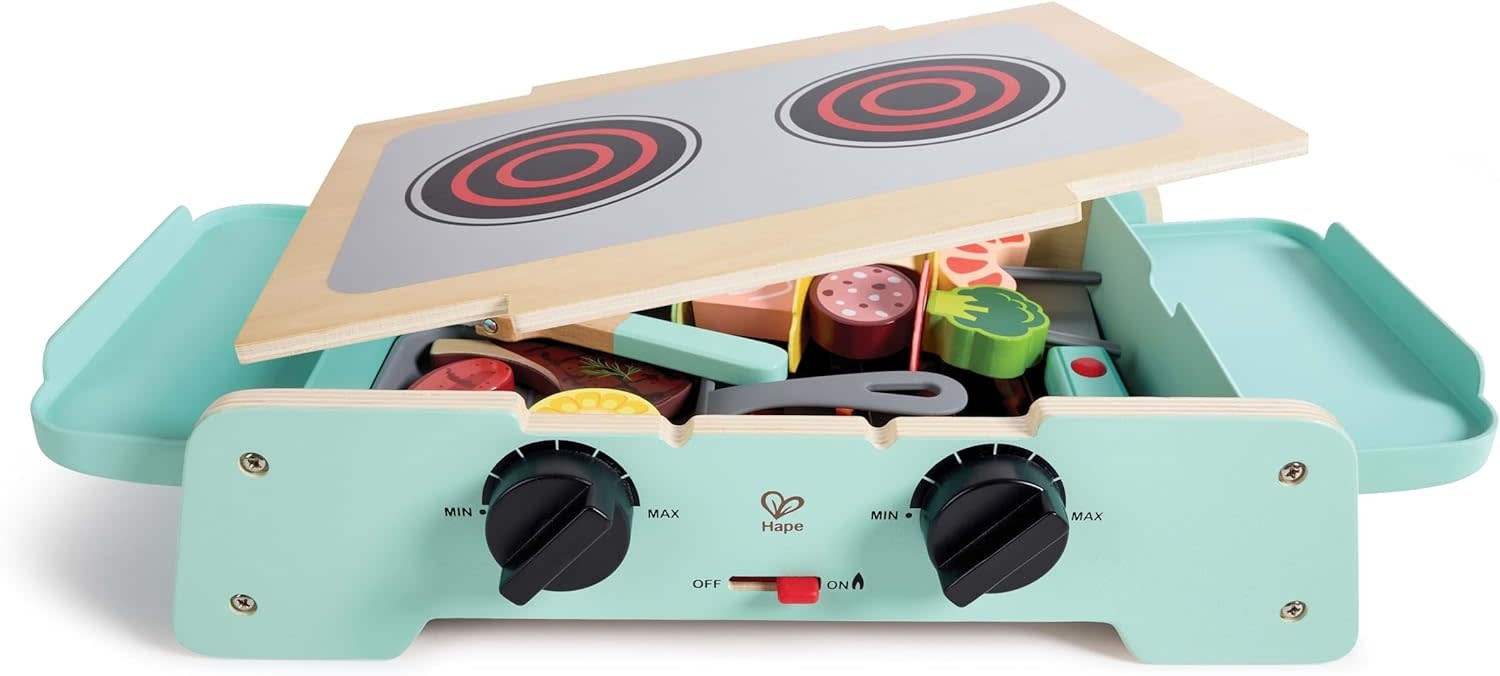 Hape Toys Hape Sizzling Griddle & Grill BBQ Set