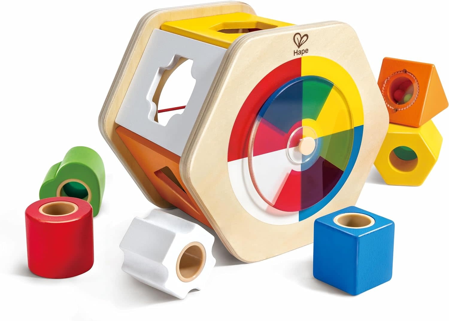 Hape Toys Hape Toddler Wooden Wonder Shape Sorter