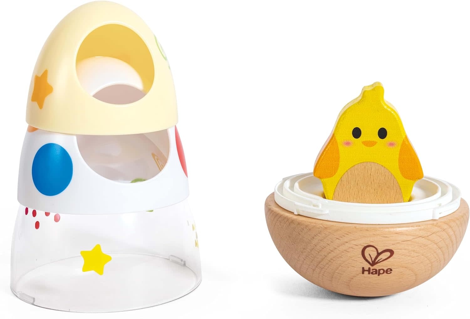 Hape Toys Hape Toddler Wobble Wonder Stacker