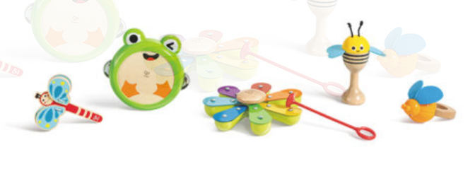 Hape Toys Hape Toddler Music Nature Band Rhythm Kit