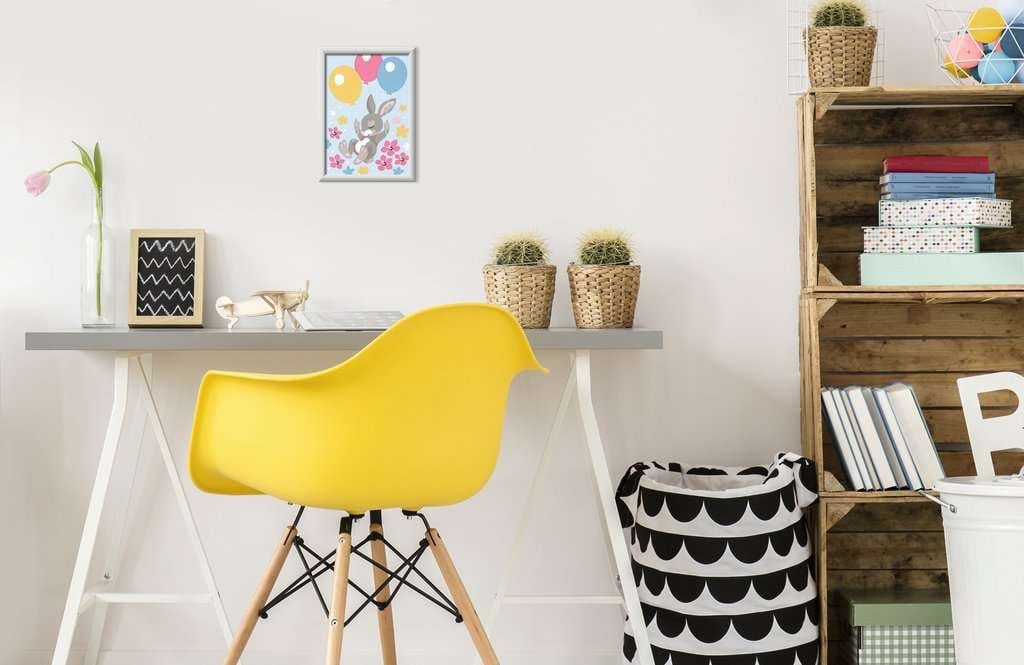 CreArt Painting by Numbers Flying Bunny