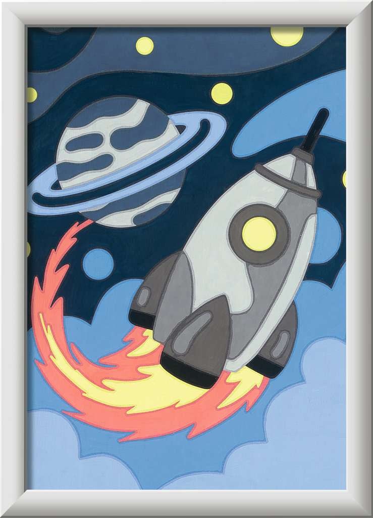 CreArt Painting by Numbers Space Explorer