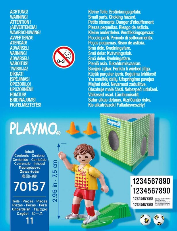 Playmobil Playmobil Special Soccer Player with Goal