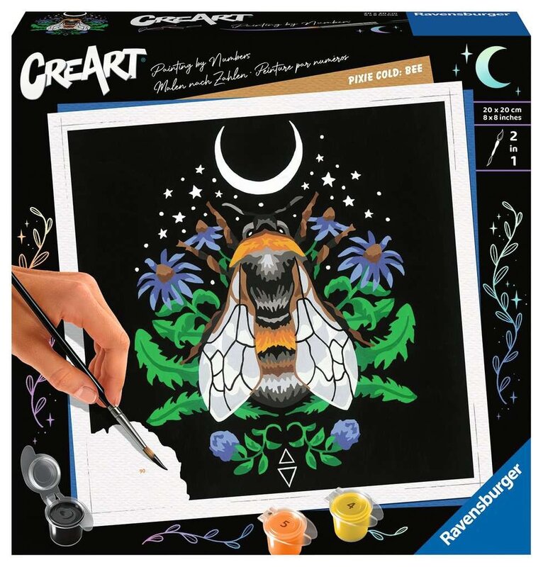 CreArt Painting by Numbers Pixi Cold: Bee