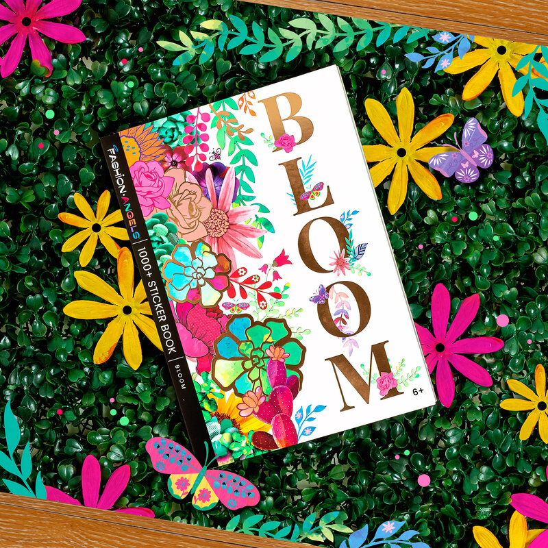 Fashion Angels 1000+ Sticker Book -Bloom