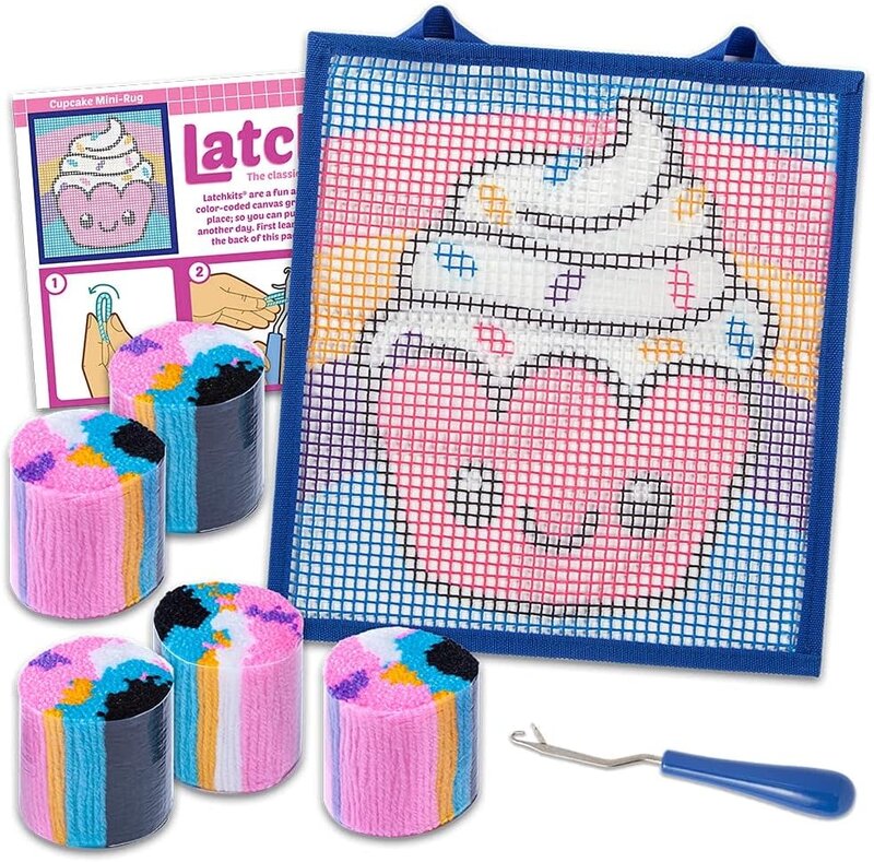 Latchkits Latch Hook Cupcakes