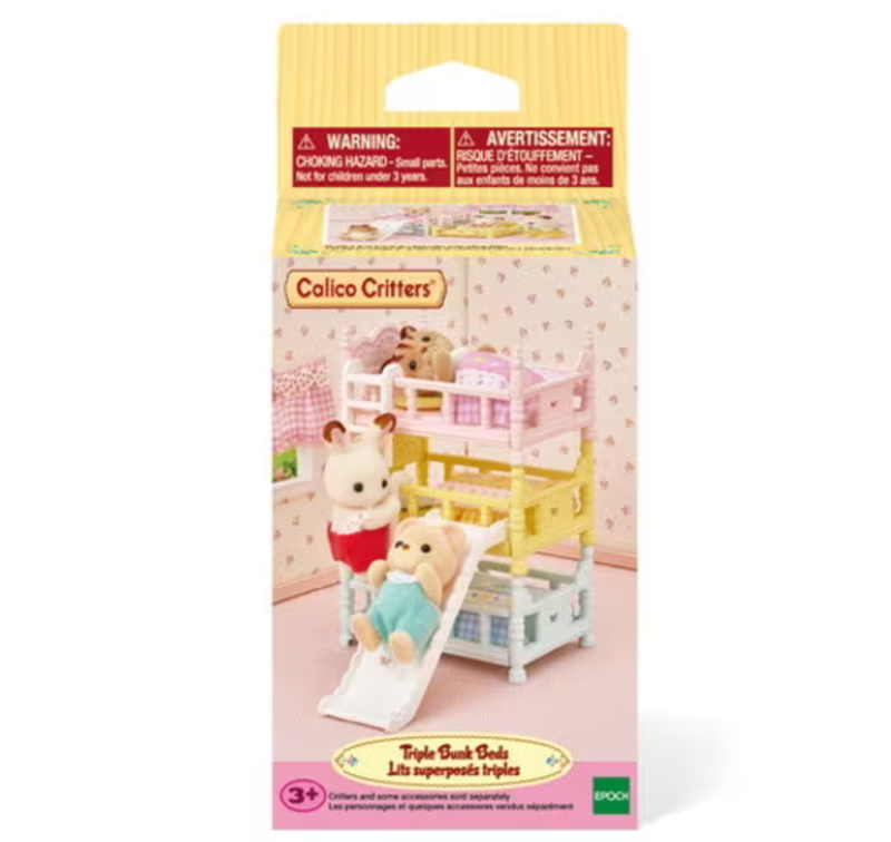 Calico Critters Calico Critters Triple Bunk Beds