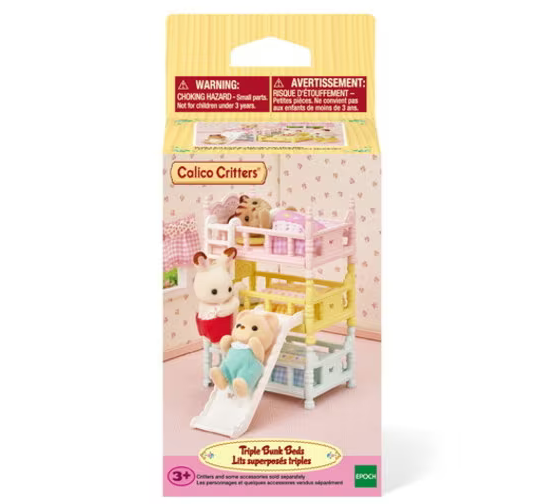 Calico Critters Calico Critters Triple Bunk Beds