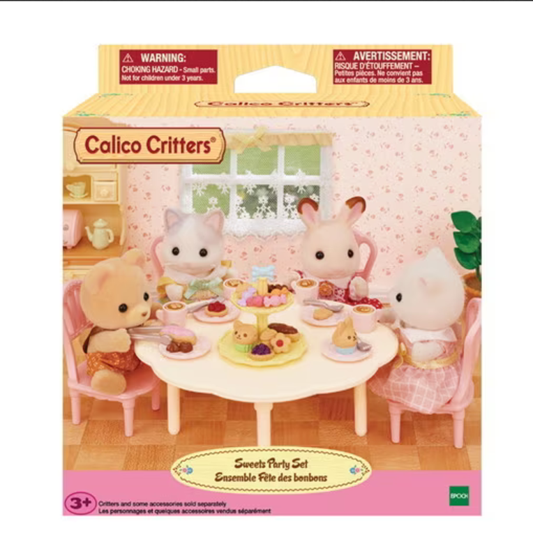 Calico Critters Calico Critters Sweets Party Set