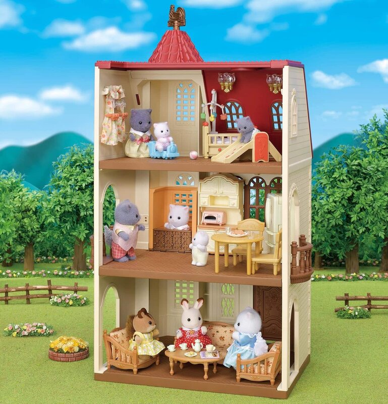 Calico Critters Calico Critters Red Roof Tower Home