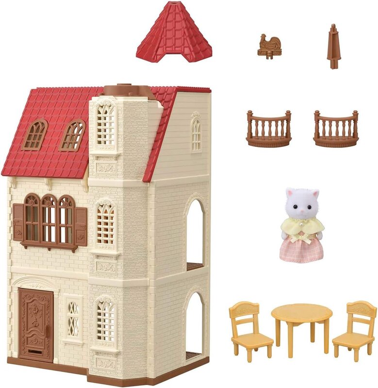 Calico Critters Calico Critters Red Roof Tower Home