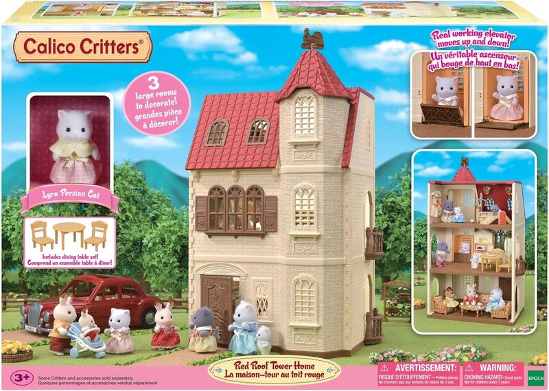Calico Critters Calico Critters Red Roof Tower Home