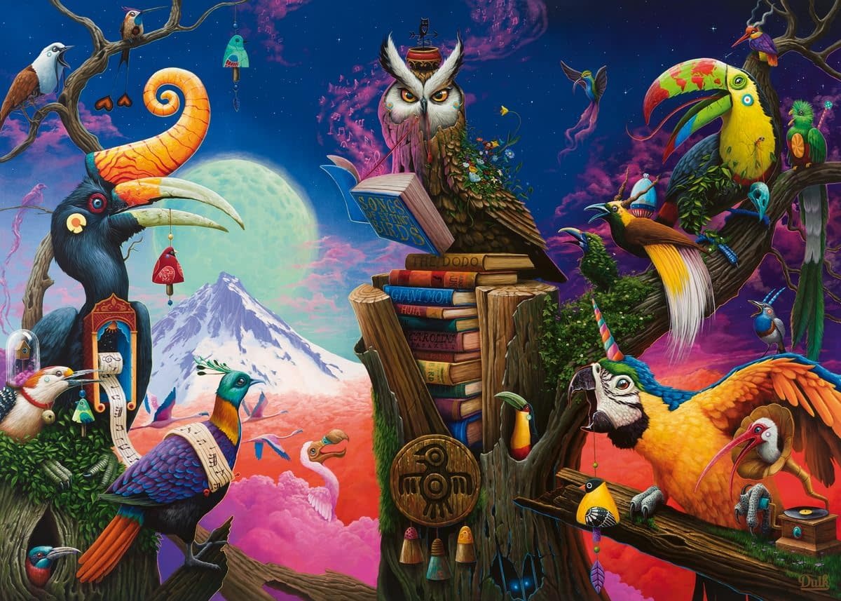 Ravensburger Ravensburger Puzzle 1000pc Songs of the Extinct Birds