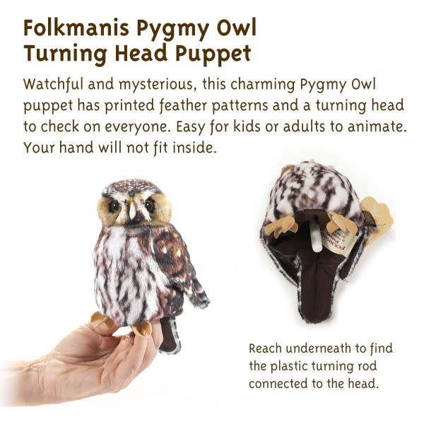 Folkmanis Folkmanis Puppet Pygmy Owl