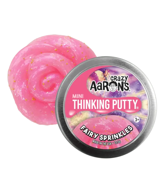 Crazy Aaron Crazy Aaron's Thinking Putty Mini Tin Fairy Sprinkles