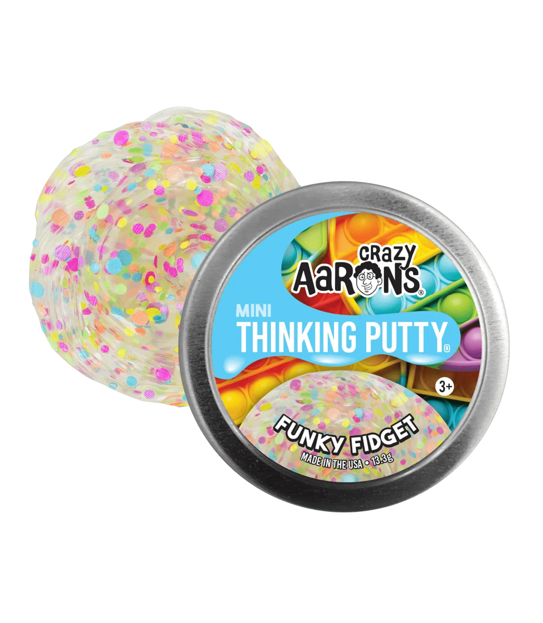 Crazy Aaron Crazy Aaron's Thinking Putty Mini Tin Funky Fidget