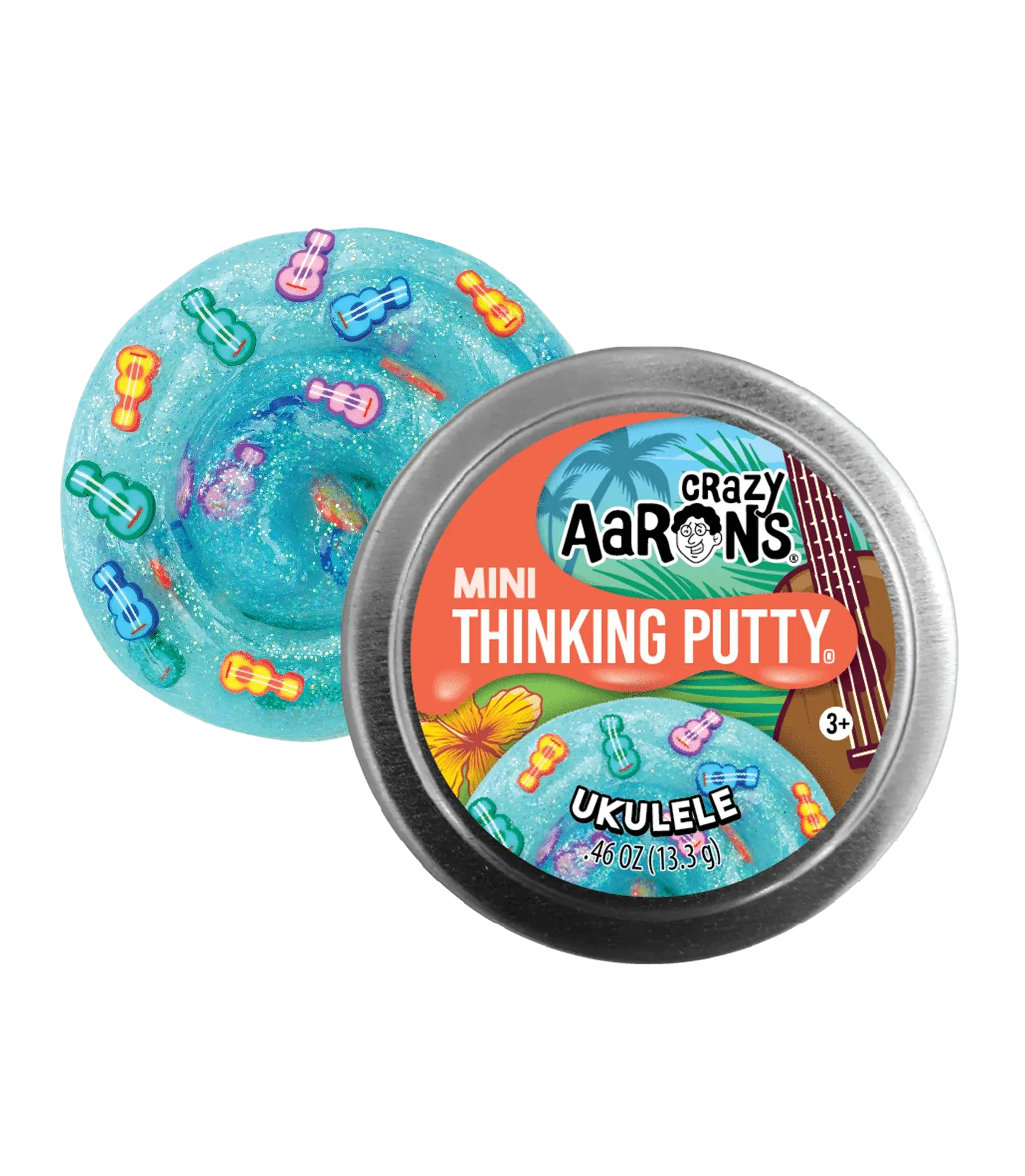 Crazy Aaron Crazy Aaron's Thinking Putty Mini Tin Ukulele