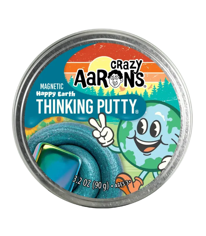 Crazy Aaron Crazy Aaron's Thinking Putty Magnetic Storms Happy Earth