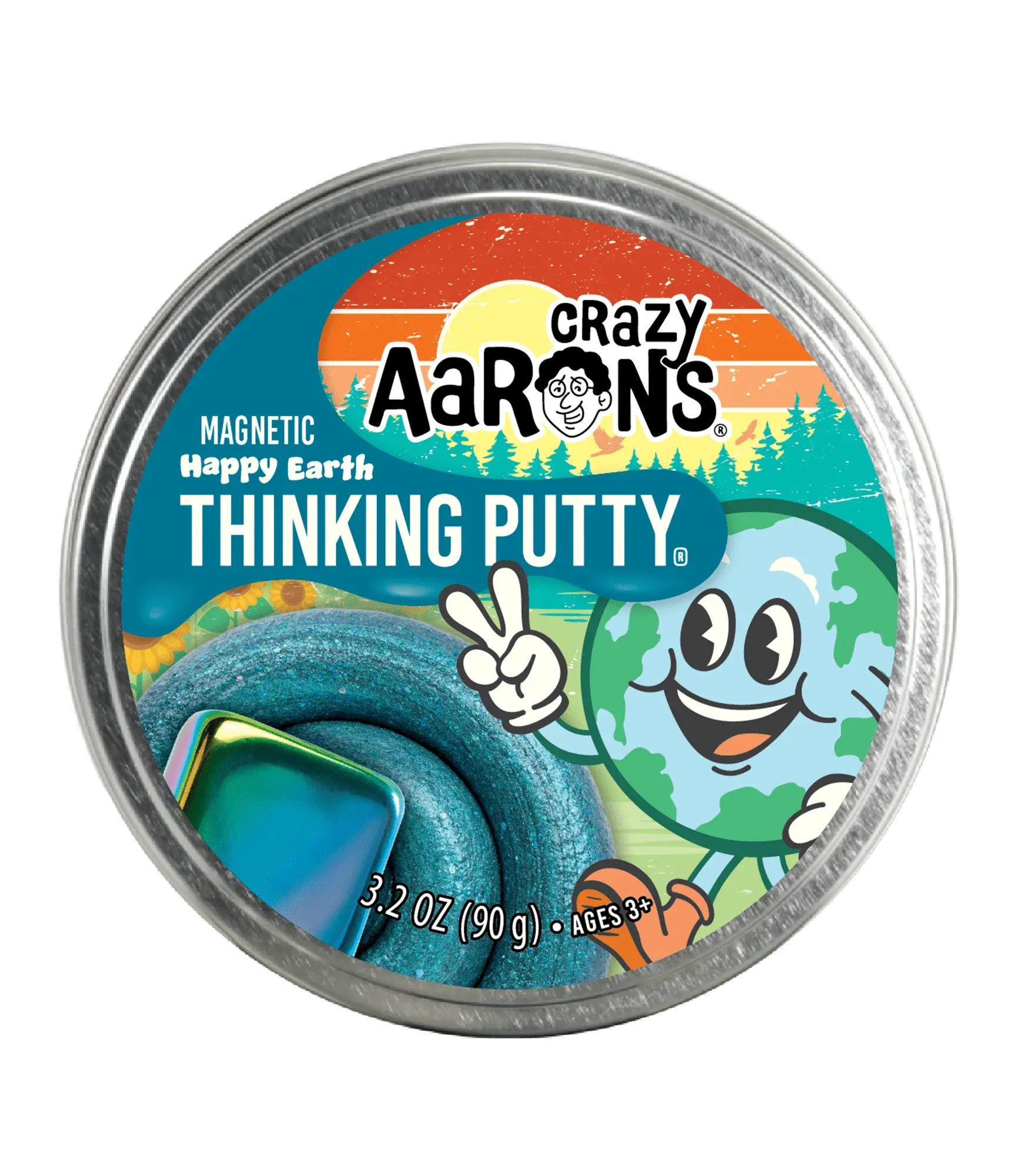 Crazy Aaron Crazy Aaron's Thinking Putty Magnetic Storms Happy Earth