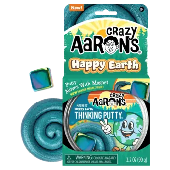 Crazy Aaron Crazy Aaron's Thinking Putty Magnetic Storms Happy Earth