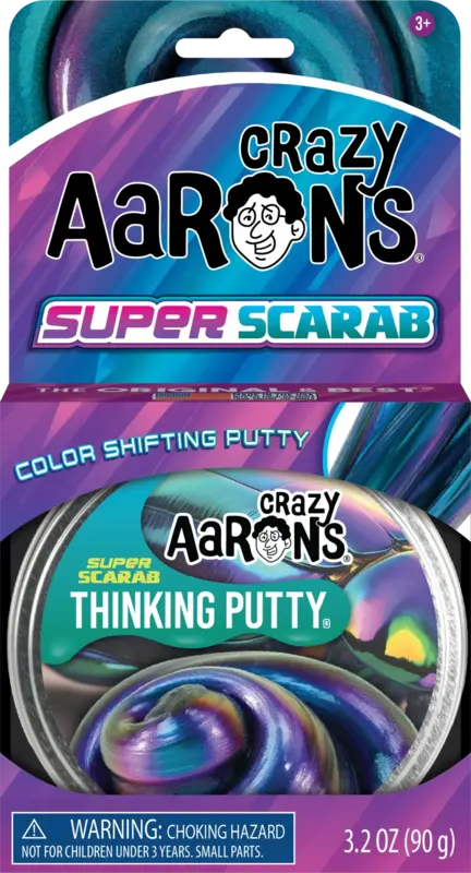 Crazy Aaron Crazy Aaron's Thinking Putty Color Shifting Super Scarab