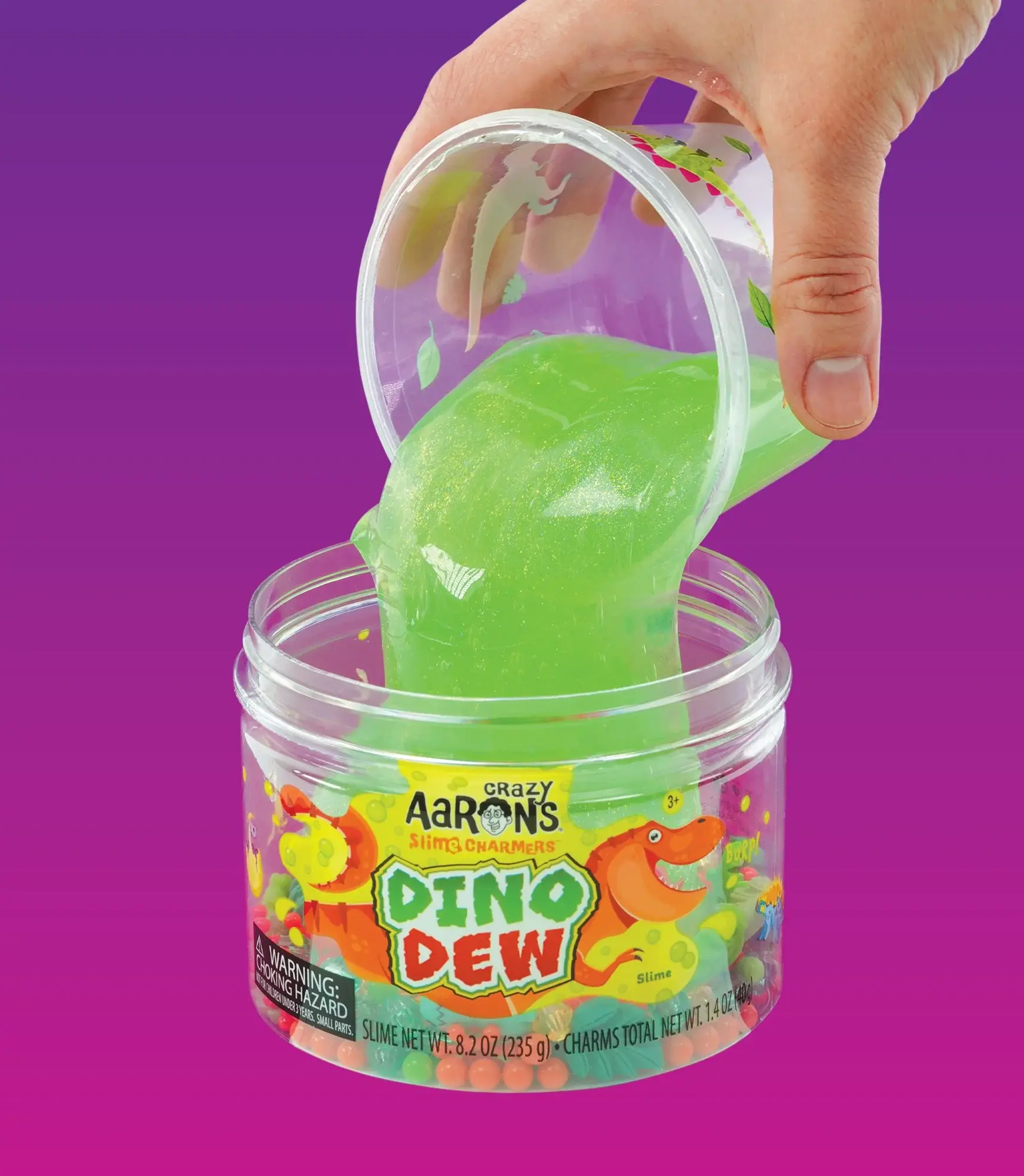 Crazy Aaron Crazy Aaron's Slime Charmers Dino Dew
