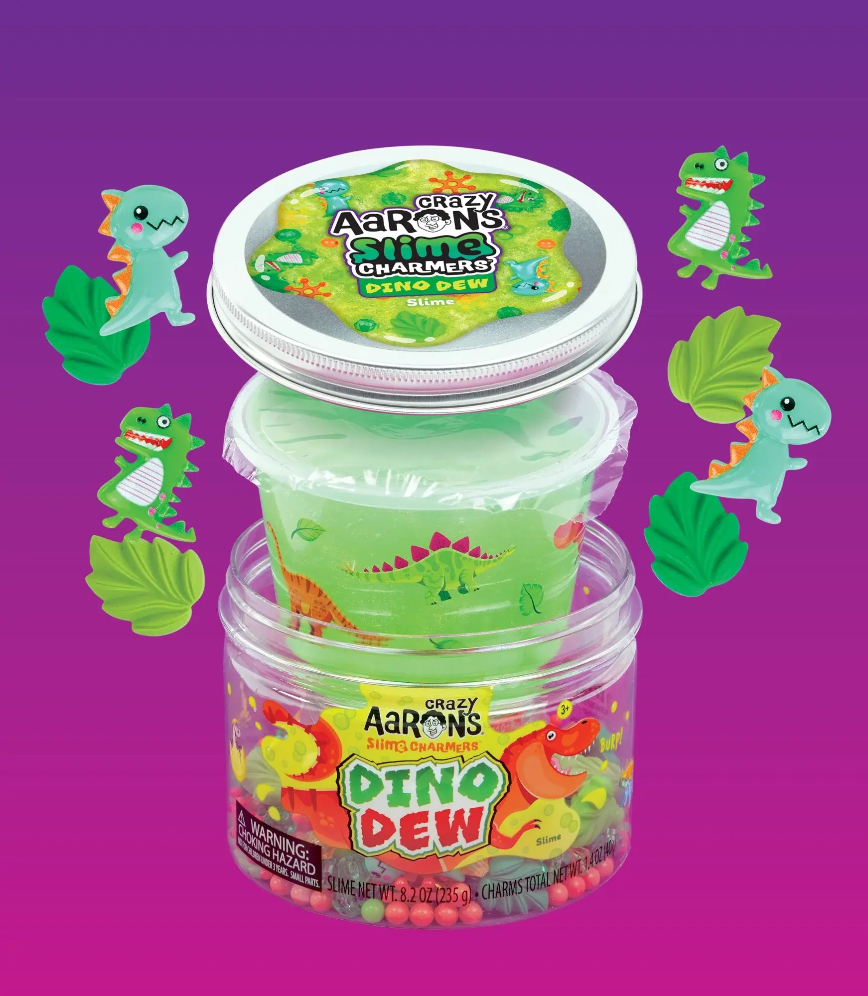Crazy Aaron Crazy Aaron's Slime Charmers Dino Dew