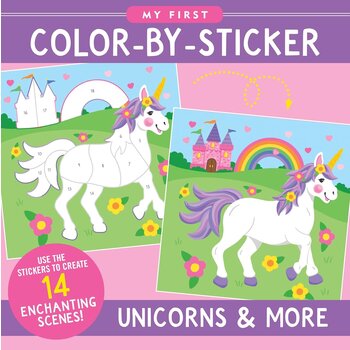 My First Colour by Sticker Unicorns & More