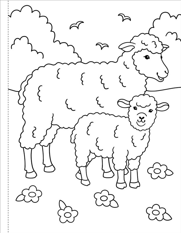 Peter Pauper My First Coloring Book Farm
