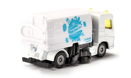 Siku Siku Die Cast Municipal Sweeper & Garbage Truck