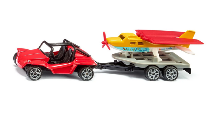 Siku Siku Die Cast Buggy with Sport Airplane