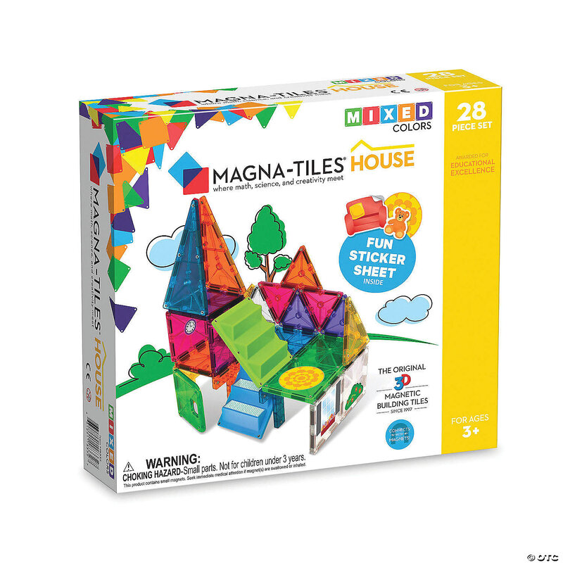 Magna-Tiles Magna-Tiles Builder Set 28pc Set House