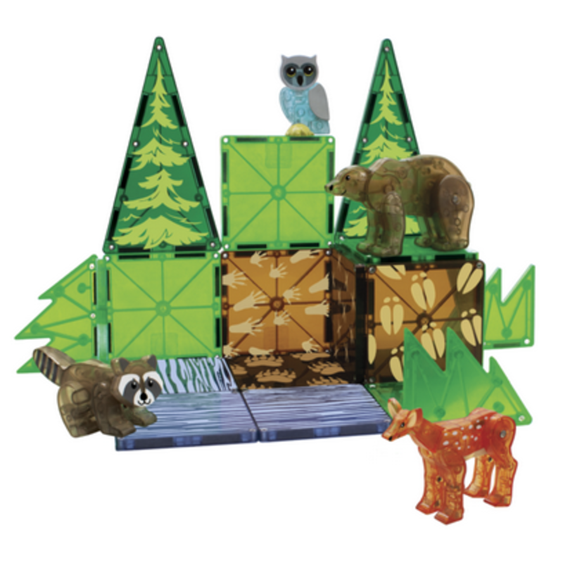 Magna-Tiles Magna-Tiles Forest Animals 25 Piece Set