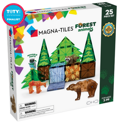 Magna-Tiles Magna-Tiles Forest Animals 25 Piece Set