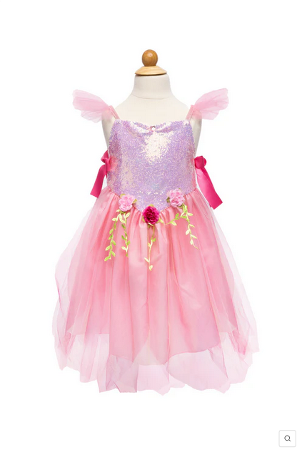 Great Pretenders Great Pretenders Costume Pink Sequins Fairy Tunic Size 5-6