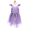 Great Pretenders Great Pretenders Costume Lilac  Sequins Fairy Tunic Size 3-4
