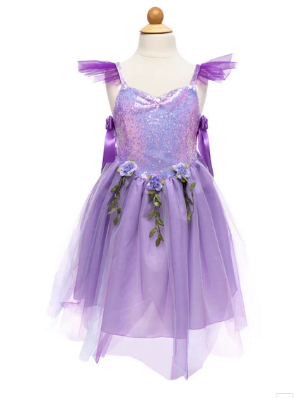 Great Pretenders Great Pretenders Costume Lilac  Sequins Fairy Tunic Size 3-4