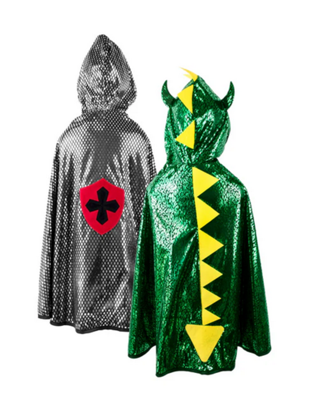 Great Pretenders Reversible Dragon/Knight Cape