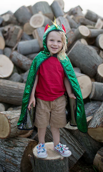 Great Pretenders Reversible Dragon/Knight Cape