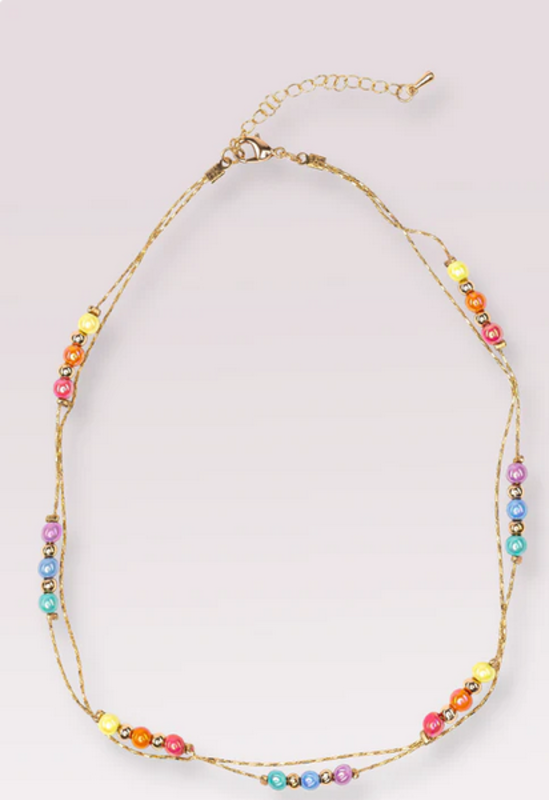 Great Pretenders Boutique Golden Rainbow Necklace