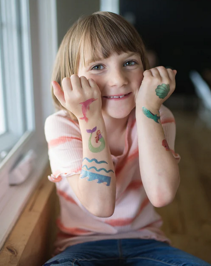 Great Pretenders Tattoos 18pc Mermaid