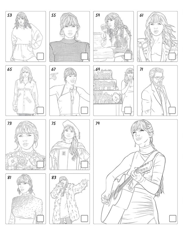 Taylor Swift Coloring Book