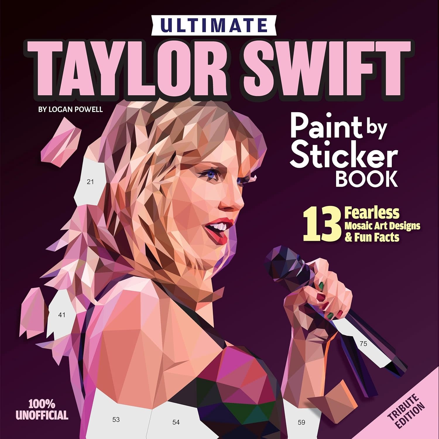 Taylor Swift Ultimate Paint by Sticker Book
