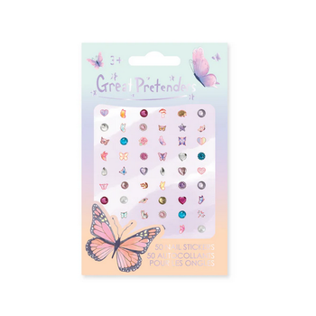 Great Pretenders Nail Stickers Butterfly