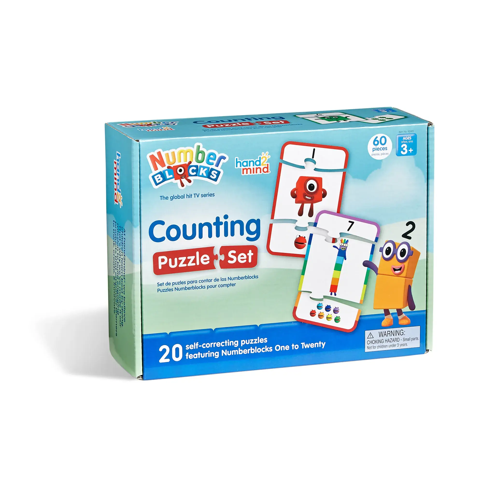 hand2mind NumberBlocks Counting Puzzle Set