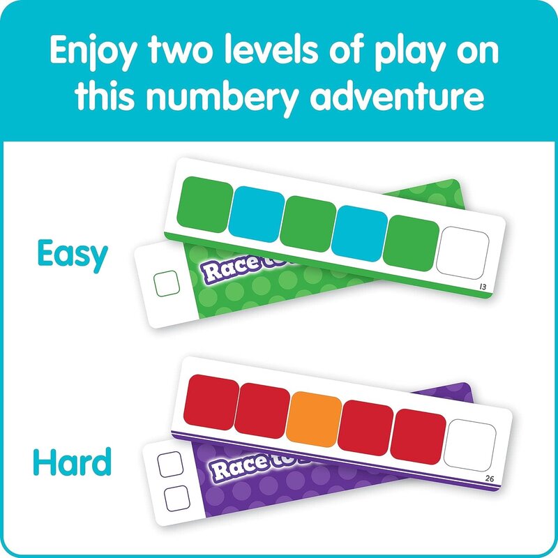 hand2mind NumberBlocks Race to Pattern Palace Game