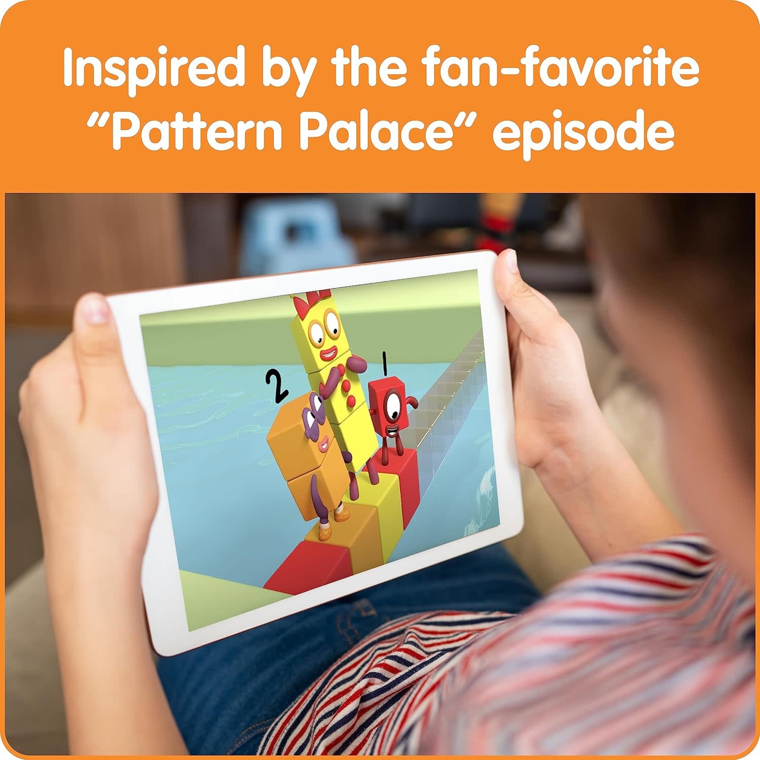 hand2mind NumberBlocks Race to Pattern Palace Game