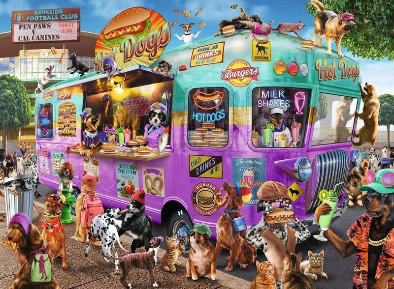 Ravensburger Ravensburger Puzzle 300pc Hot Diggity Dogs
