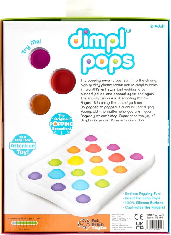 Fat Brain Toys Fat Brain Toys Dimpl Pops